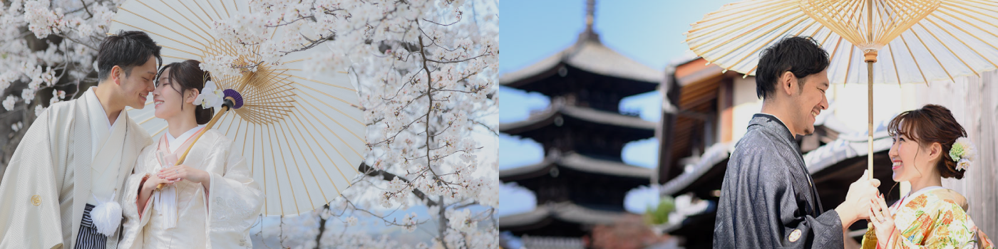 京都フォトウェディング撮影イメージ